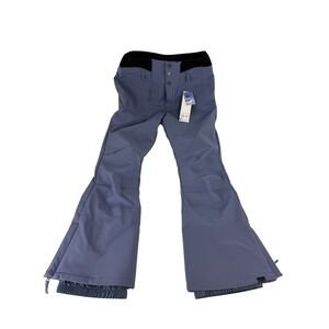 Womens 2025 Roxy Rising High Snow Pant Wild Wind Size Large L NWT Blue